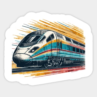 High speed rail Sticker